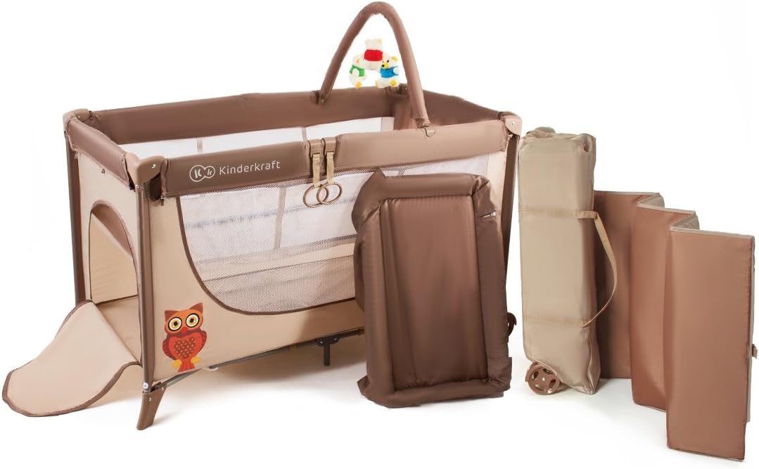 kinderkraft travel cot joy
