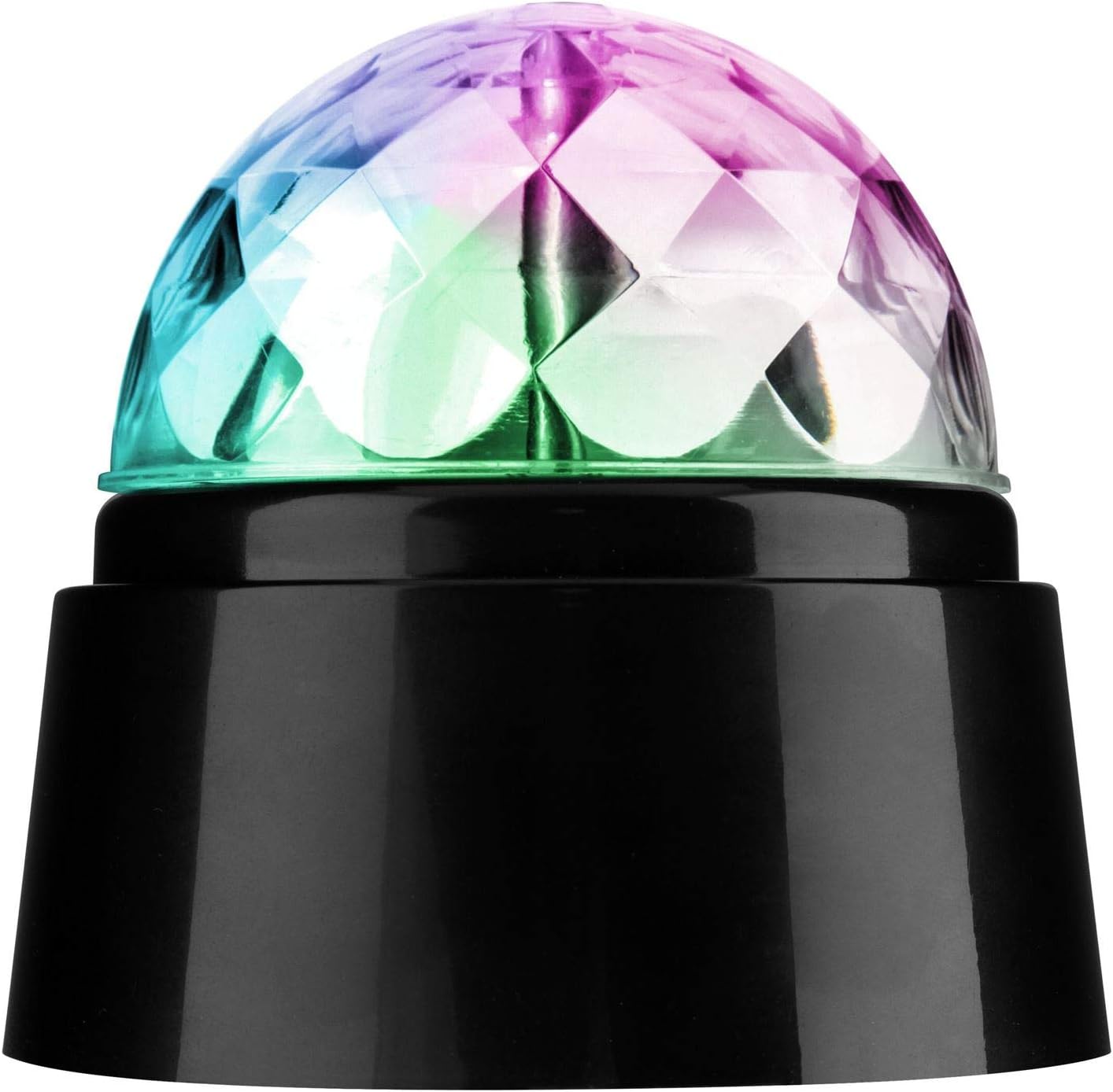 ASAB BatteryPower Crystal Star Ball Party Disco Light Flashing Multi