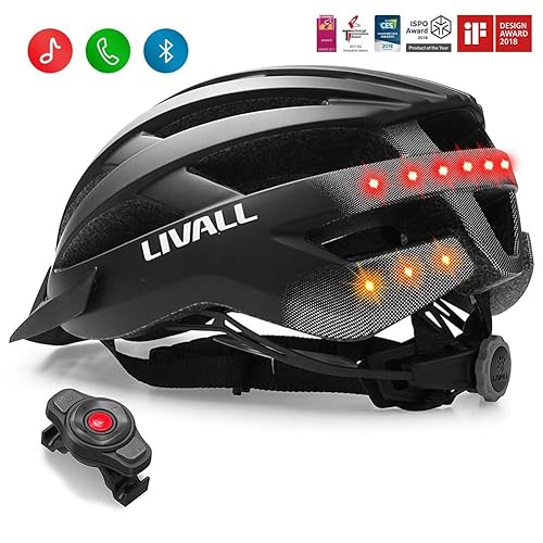 LIVALL riding MT1 Smart Bike Helmet,Wireless Turn Signals Tail