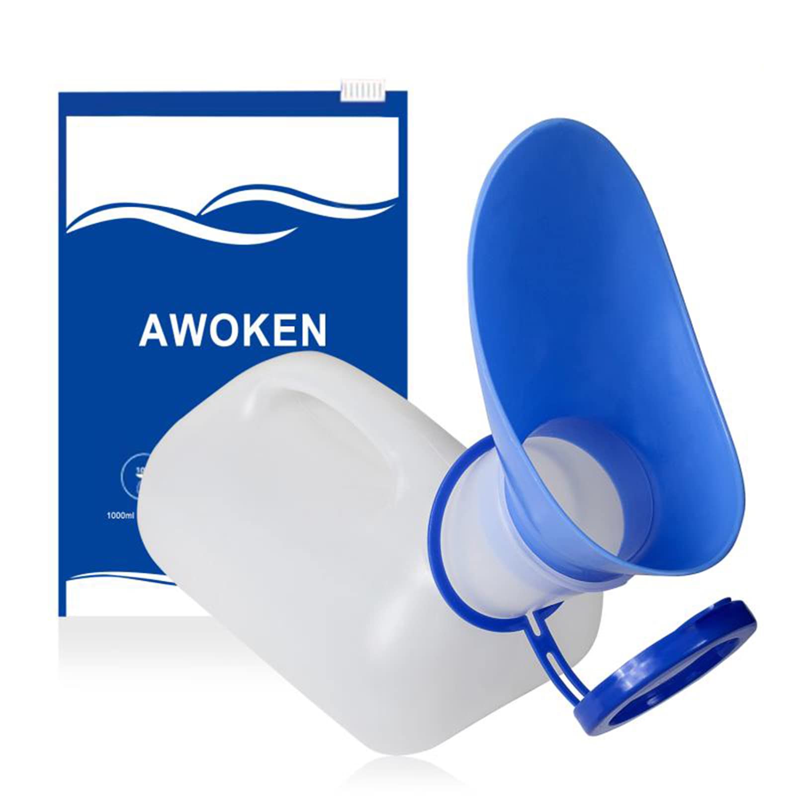 Awoken Unisex Urinal, Portable Toilet Urinal for