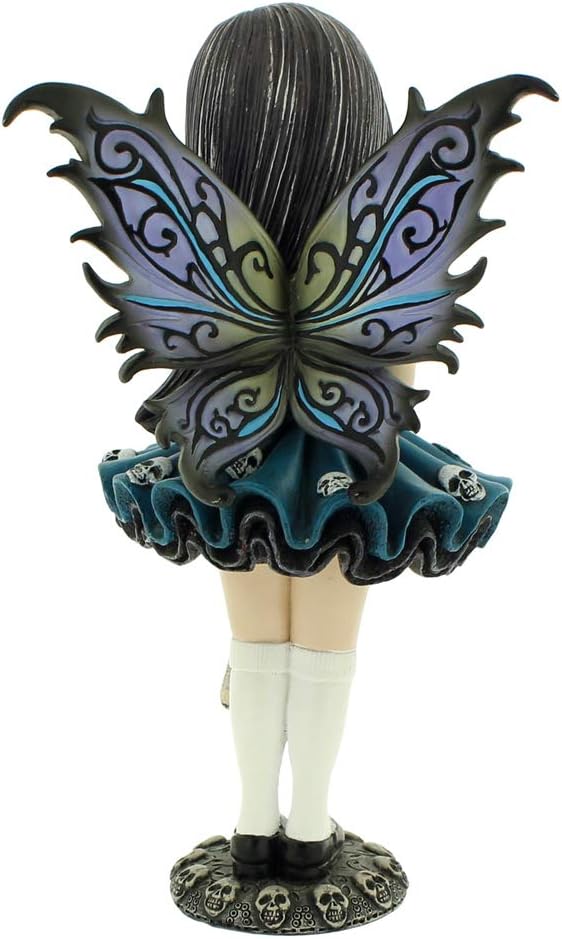 Nemesis Now Noire Fairy Figurine, Black, 14cm, Resin - Image 4