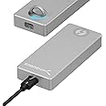SABRENT Thunderbolt 3 Certified M.2 NVMe SSD Tool Free Solid Aluminum Enclosure (EC-T3NS)