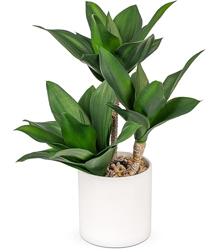 Plante artificielle déco intérieur magnétique en pot D 8cm