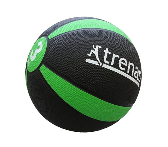 trenas Balón Medicinal de Goma Pro - 3 kg: Amazon.es: Deportes y ...