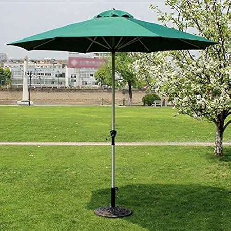 Haot Parasols Market Patio Outdoor Umbrella Garden Lawn Table Sun Canopy Aluminum Pole Umbrella Uv Protective 270cm 250cm Amazon Co Uk Kitchen Home