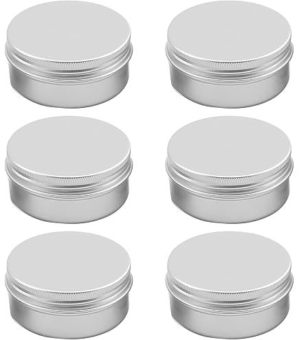 12 Aluminium-Dosen Mit Deckel – Je 28 Ml, Ideal Für Cremes, Salben Oder Reise