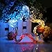 Hallomall 150LED 72ft Outdoor Solar Powered Copper Wire String Lights, Waterproof Solar Fairy Decoration Lights for Garden, Home, Patio and Christmas Party- 2 Modes, Multi-Color