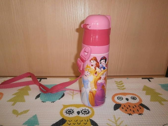 Amazon Co Jp ディズニープリンセス ステンレスボトル 470ml ピンク シンデレラ ラプンツェル 白雪姫 リトルマーメイド ホビー