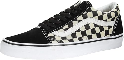 vans old skool grey checkerboard