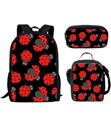 UPD Zak Miraculous Ladybug Lunchbox Mit Wasserflasche - Set Für Schule & Unterwegs, Ab 3 Jahren