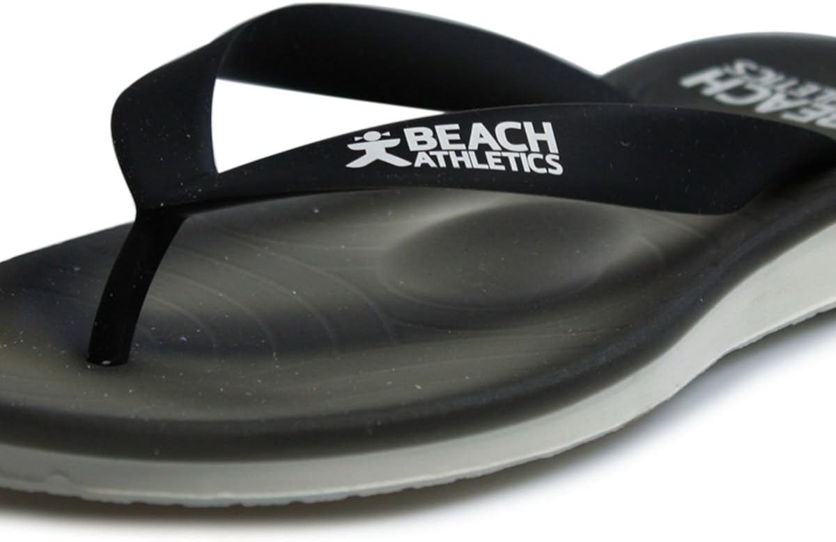 beach athletics flip flops