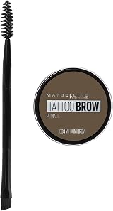 Maybelline Tattoo Brow Pomade Pot Medium Brown 24HR Waterproof Duo Brush view 2