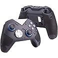 TALONGAMES Controller Grips Tape Compatible with FLYDIGI Vader 4 PRO/Vader 3 PRO/Vader 2 PRO, Anti-Slip, Sweat-Absorbent, Textured Skin kit, for Controllers Handle Grips (Lite Version - Black)