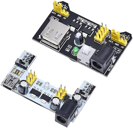 Amazon Co Jp Zhaoxin Chen Mb102はんだ不要ブレッドボード電源モジュールナノ3 3v 5v Mb102白 黒ブレッドボード 専用の電源ボード Color Black パソコン 周辺機器