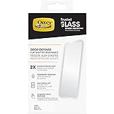 OtterBox TRUSTED GLASS Screen Protector for iPhone 14, iPhone 13 & iPhone 13 Pro, Flawless Touch Response, Fingerprint Resistant, Precision Fit, Vibrant Clarity