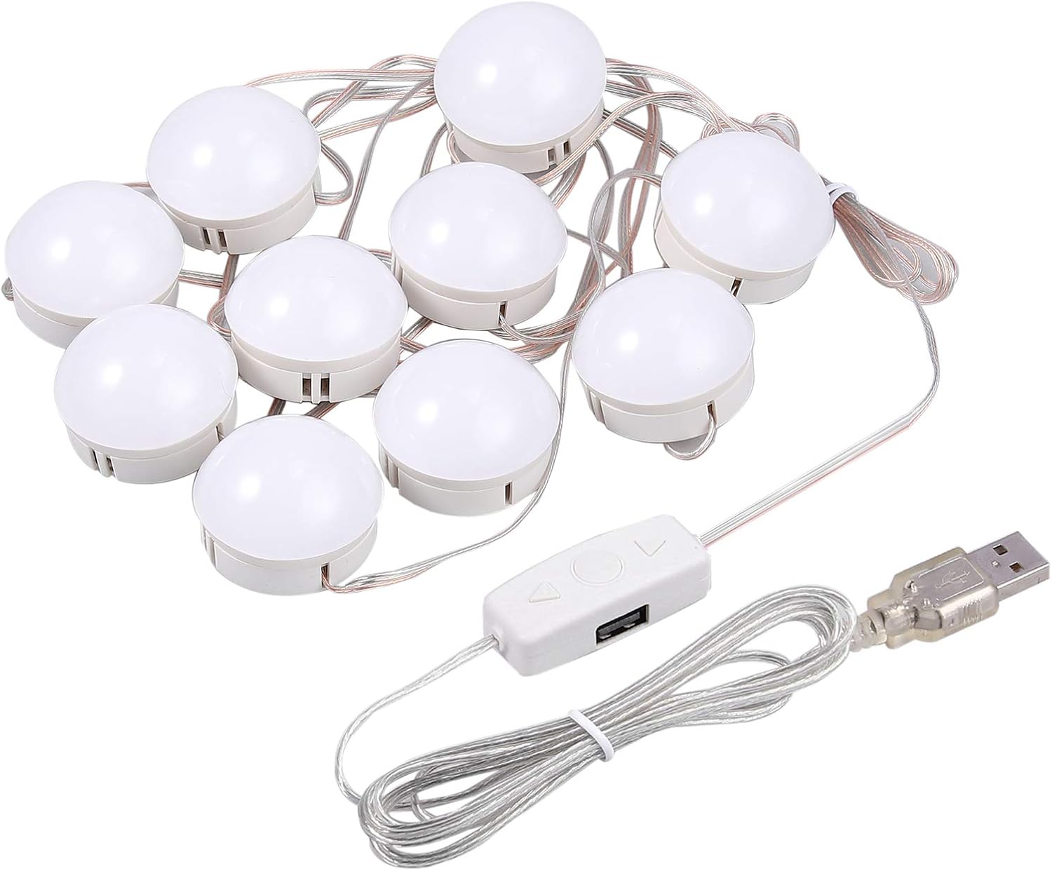 autoutlet kit de luces led para espejo
