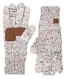 G1-6033-67 Funky Junque CC Knitted Confetti Glove: Oatmeal Confetti