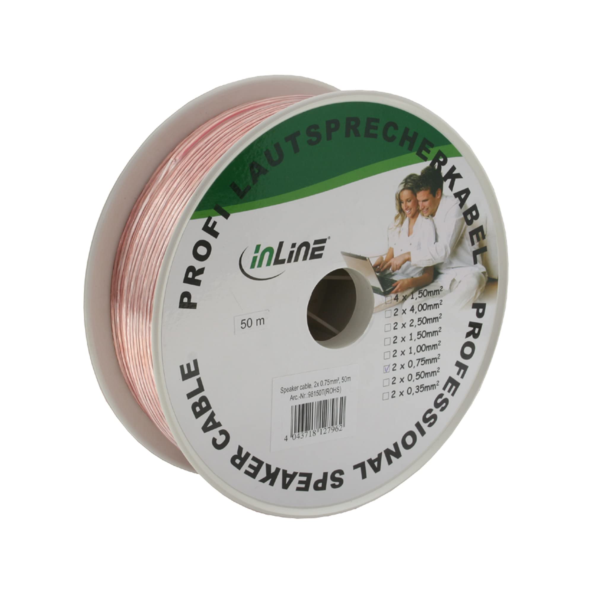 InLine Speaker Cable 50 m