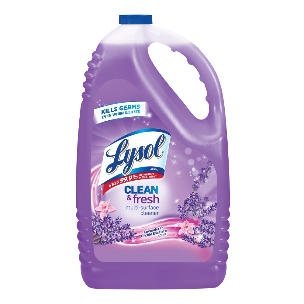 Lysol Clean & Fresh Multi-Surface Cleaner, Lavender Orchid, 144FL.OZ