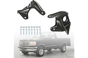 TJHSM Pair Front Suspension Radius Arm Bracket Replacement for Bronco 1980-1996 Replacement for F100 Truck 1980-1983