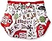 Imagine Baby Products Newborn Snap Diaper Cover, Barnyard Jam