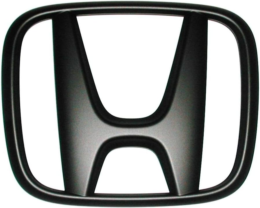 Amazon マットブラック N Boxカスタム Mc前 N Wgnカスタム エンブレム H マーク フロント用 エンブレム 車 バイク