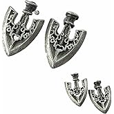 1 Pair Anime Cartoon Metal Stud Earrings Gifts for Woman (1)