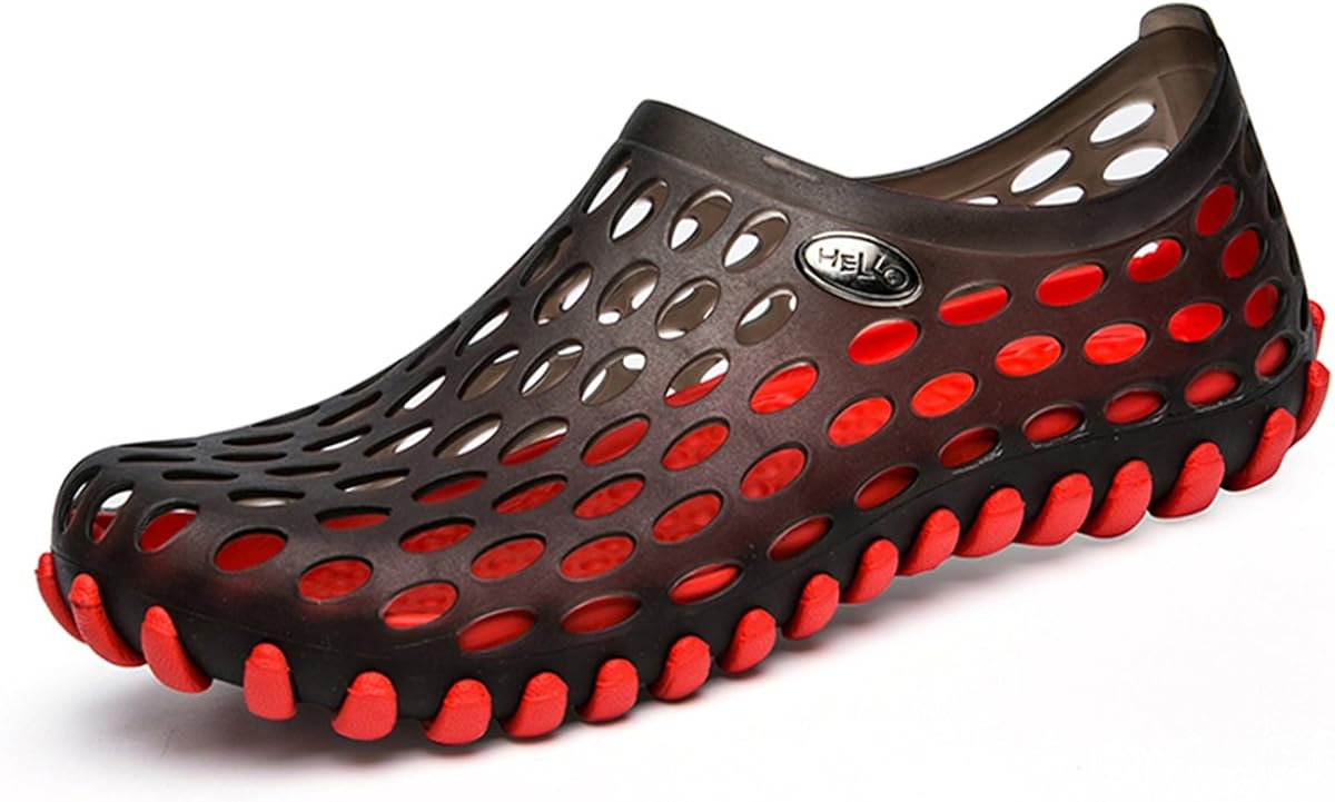 clapzovr Mens Sandals Shower Water Shoes Beach Swim Pool River Shoes Comfort Garden Clogs