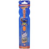 Brush Buddies Hot Wheels Electric Toothbrush, Kids Electric Toothbrushes, Battery Toothbrush, Toddler Electric Toothbrush for Kids 4-7