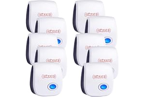 Pest Repeller 10Pack Electronic Mouse Repellent Ultrasonic Plug in Mice Repellent Indoor Insect Repellent Plug in Pest Contro