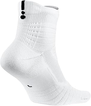 Amazon Co Jp Nike ナイキ エリート バーサティリティ Mid ソックス バスケットソックス 100ホワイト Sx5370 100ホワイト 25 27 スポーツ アウトドア