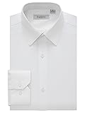 FAHIZO Men's Dress Shirt Regular Fit Soild Business