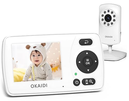 Amazon Portable Baby Monitor Travel OKAIDIVideo Baby Monitor With