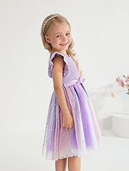 Sinhoon Toddler Girl Tulle Dress Summer Ruffle