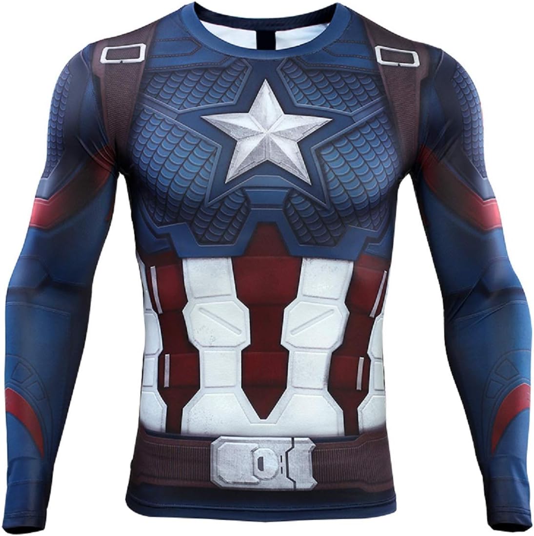 Men's Spider Hero Far from Home T Shirt Captain America Shirt 3D Print Compression Shirt