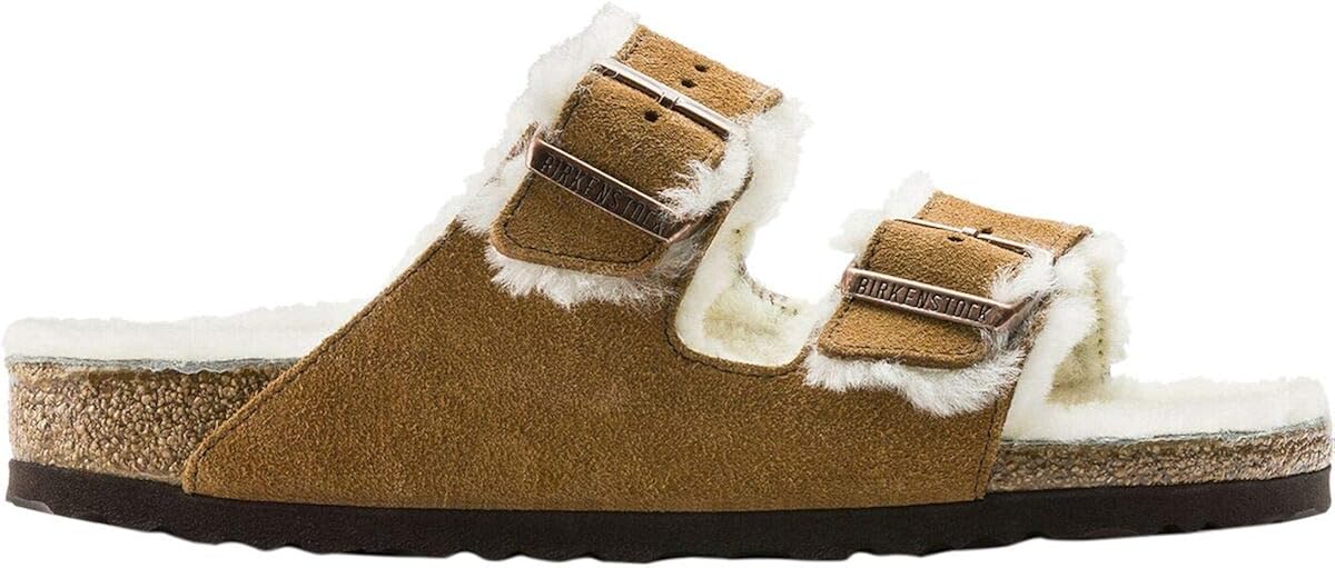  | Birkenstock Women's Arizona Shearling | Slides
