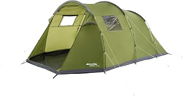 Eurohike Sendero 6 Man Family Tent with Porch 2000mm H/H Waterproof