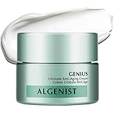 Algenist GENIUS Ultimate Anti-Aging Face Cream - Restoring Collagen Cream to Smooth, Brighten + Help Improve Skin's Radiance - Formulated with Patented Alguronic Acid and Microalgae Oil (1 oz)