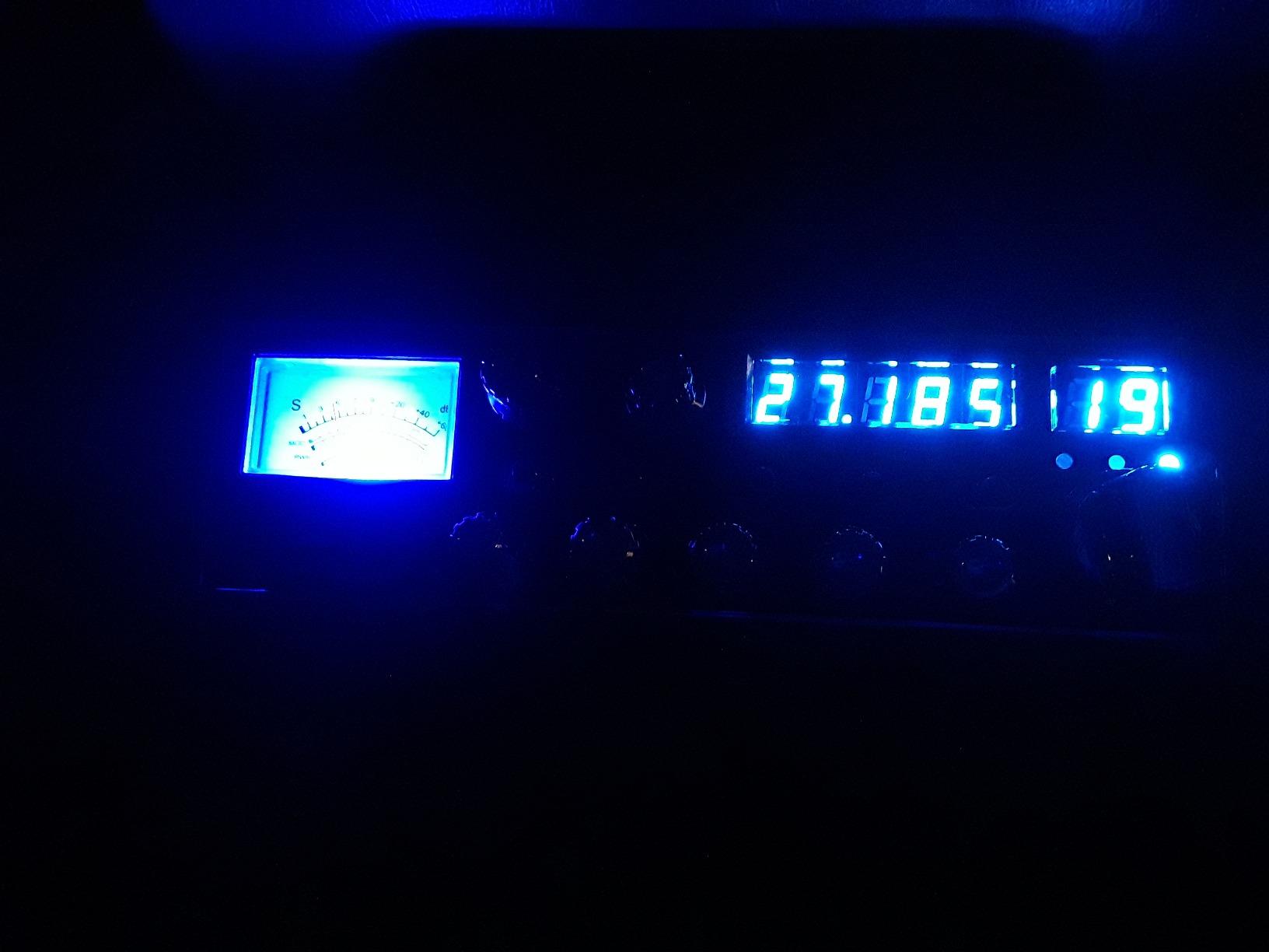 48/mo Finance Galaxy DX959B Mobile CB Radio with Blue Frequency and Channel Digits and