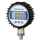 MEASUREMAN 3-1/8" Dial Size, Digital Pressure