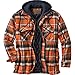 Legendary Whitetails Men's Maplewood Hooded Shirt Jacket, Tomahawk Plaid, XXX-Large
