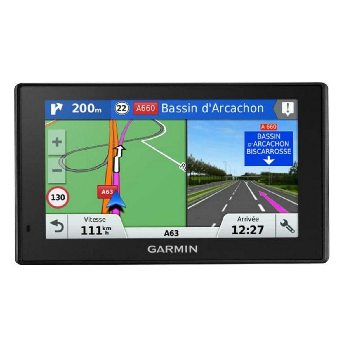 Garmin DriveSmart 51 LMT-S, 5-Inch Touchscreen GPS Navigator, Built-in Wi-Fi, Bluetooth, Voice-Activated Navigation, Lifetime Maps & Traffic, South Europe
