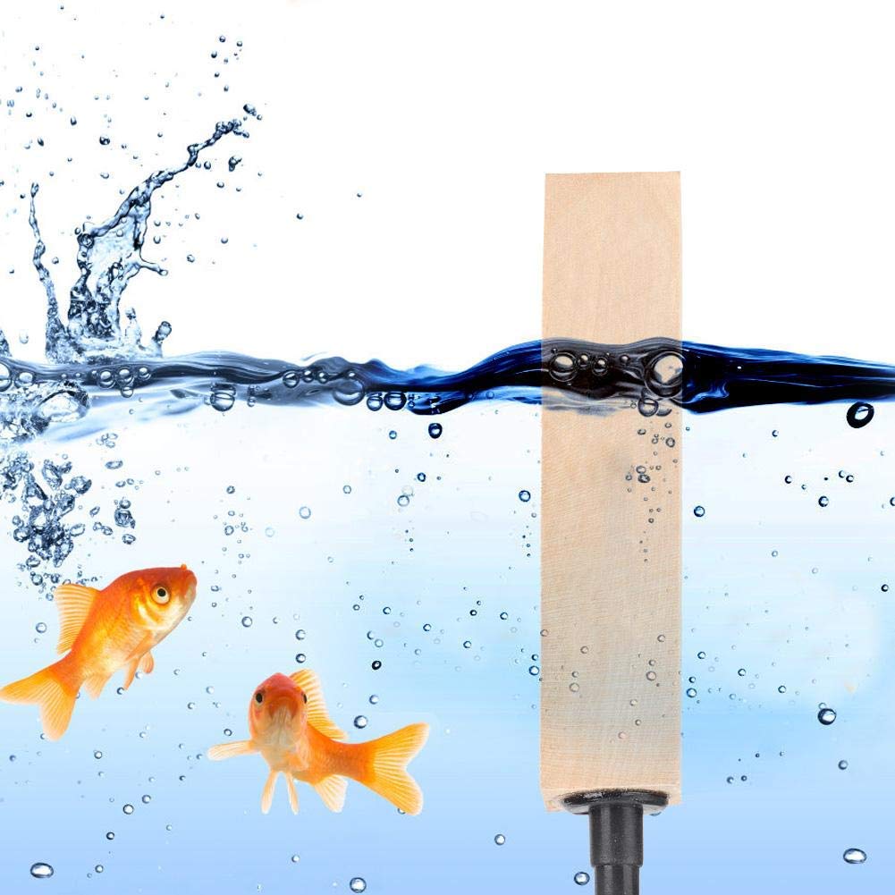 Pssopp 2Pcs/Set Aquarium Air Stone with Fine Bubbles - Diffuser for Fish Tank Air Pump Accessories, Cylindrical Design Large