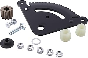 LSSOCH 19 Tooth Steering Sector Gear Pinion Gear Repair Kit GX21942BLE GX20053 GX21994 GX20054 19M7835 14M7400 M153513 Compatible with JD Tractor D100 D105 D110 D120 D125 D130 D140 LA140 LA145 LA150