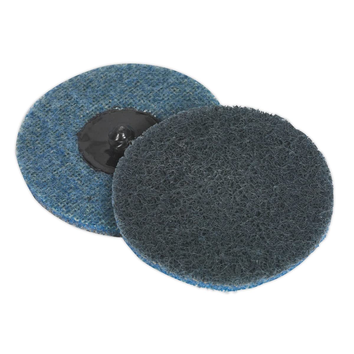 Sealey PTCQC75F Quick Change Preparation Pad Ø75mm Fine Pack of 10