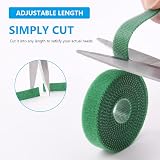 URAQT Green Garden Plant Ties Self-Adhesive Tape Hook & Loop 20M view 3
