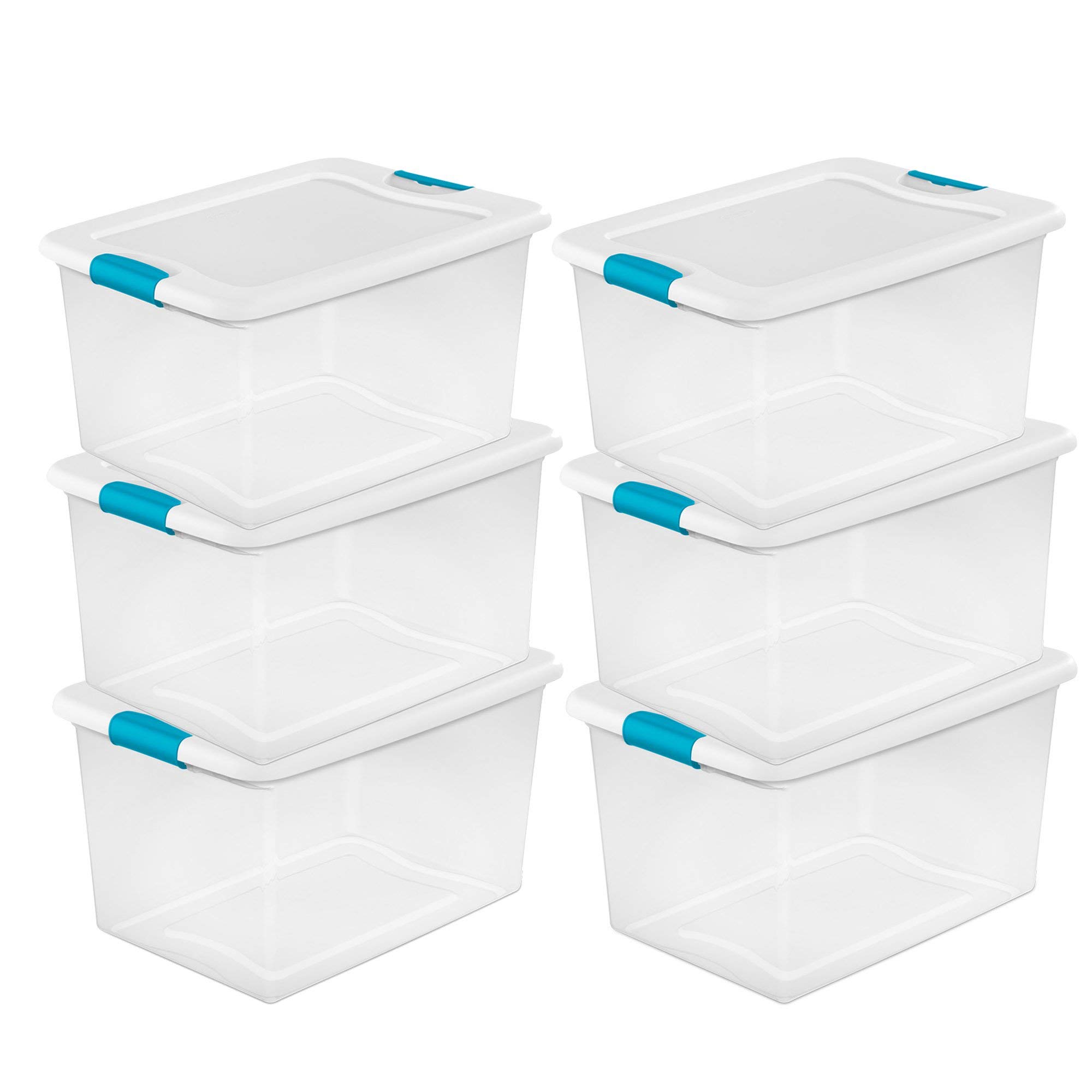 clear totes with lids
