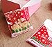 Dealglad® 100pcs Christmas Sledge Santa Claus Reindeer Biscuit Cookie Candy Sweets Self-adhesive Plastic Packaging Gifts Bags