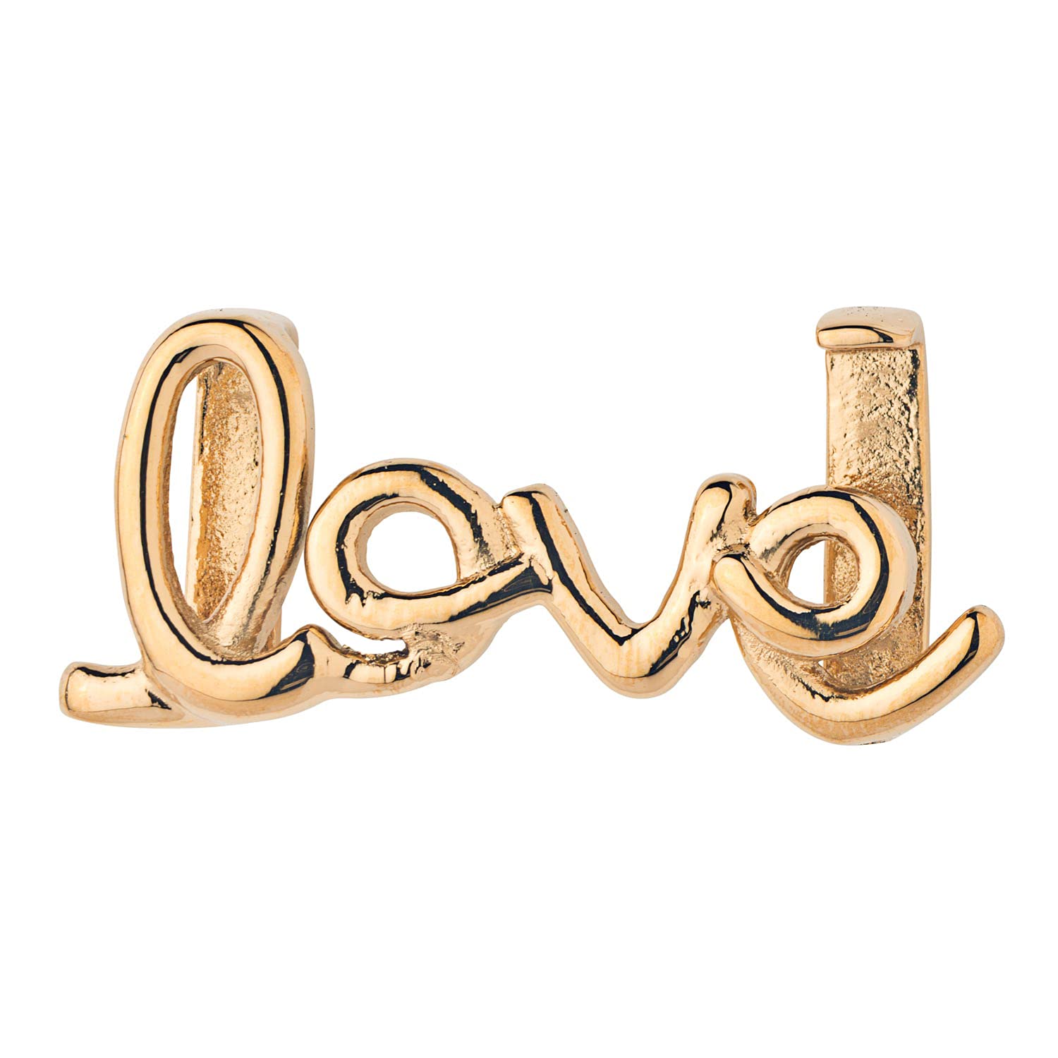 Kistanio - Love charm for mesh bracelet, charm bracelet charms, without stone,