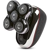 Remington Balder Boss Cordless Head Shaver XR7120 - Waterproof Electric Razor for Bald Men with 5 Dual Track Heads, 360 Flexi